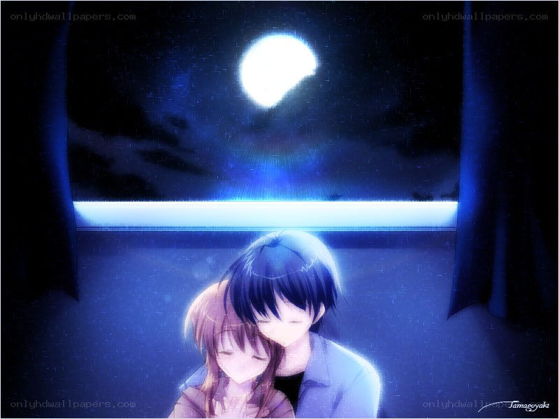 couple under moonlight