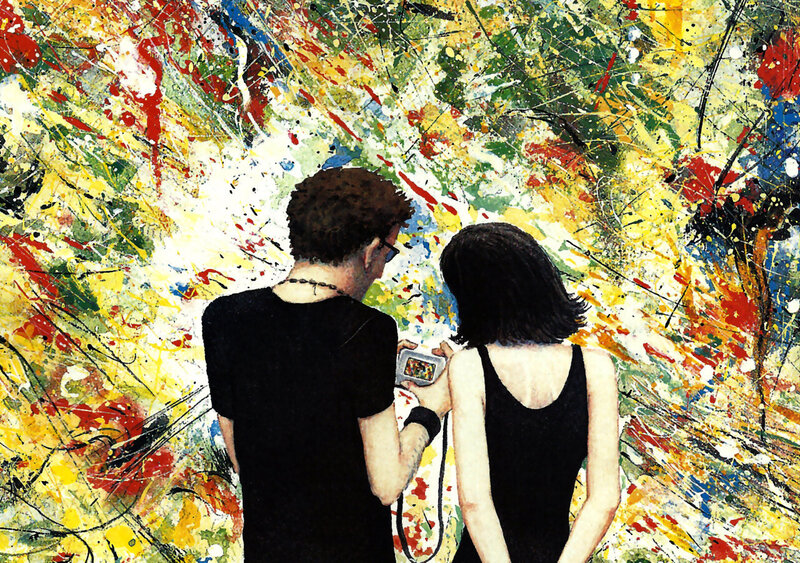 Couple Viewing Artwork