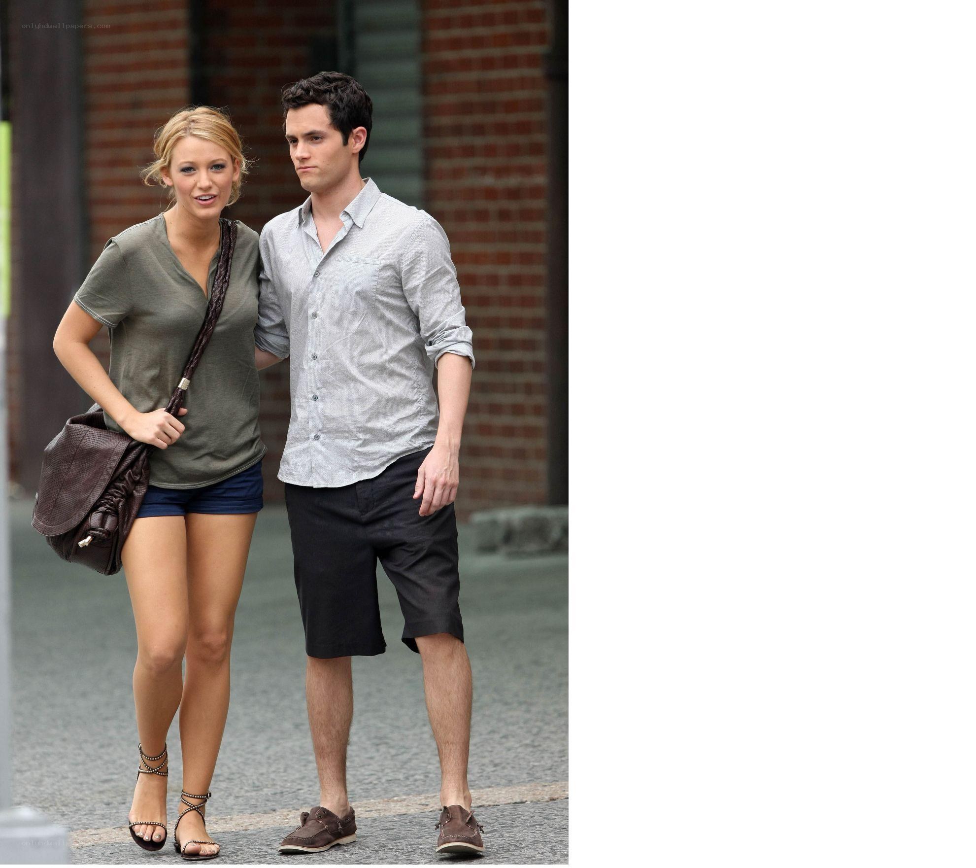 couple walking on street
