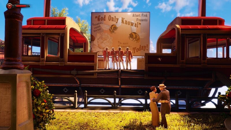 Couple Watching a Train