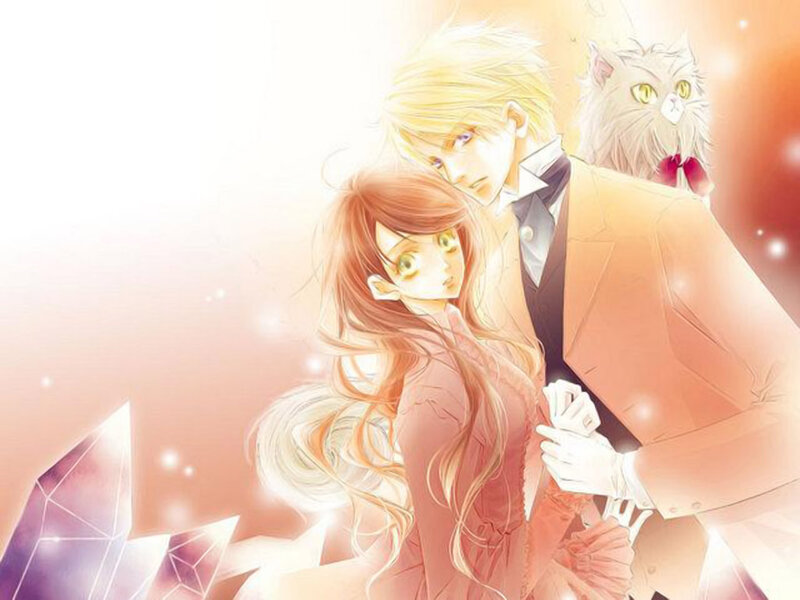 Couple with Cat — Pink