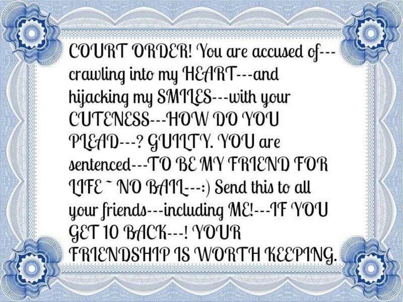 Court Order Text