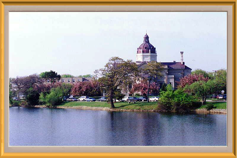 courthouse by the lake