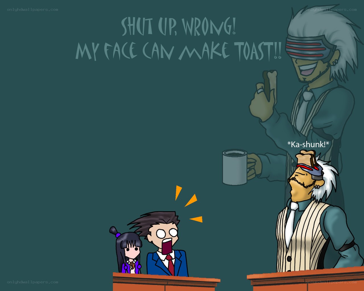 courtroom chaos