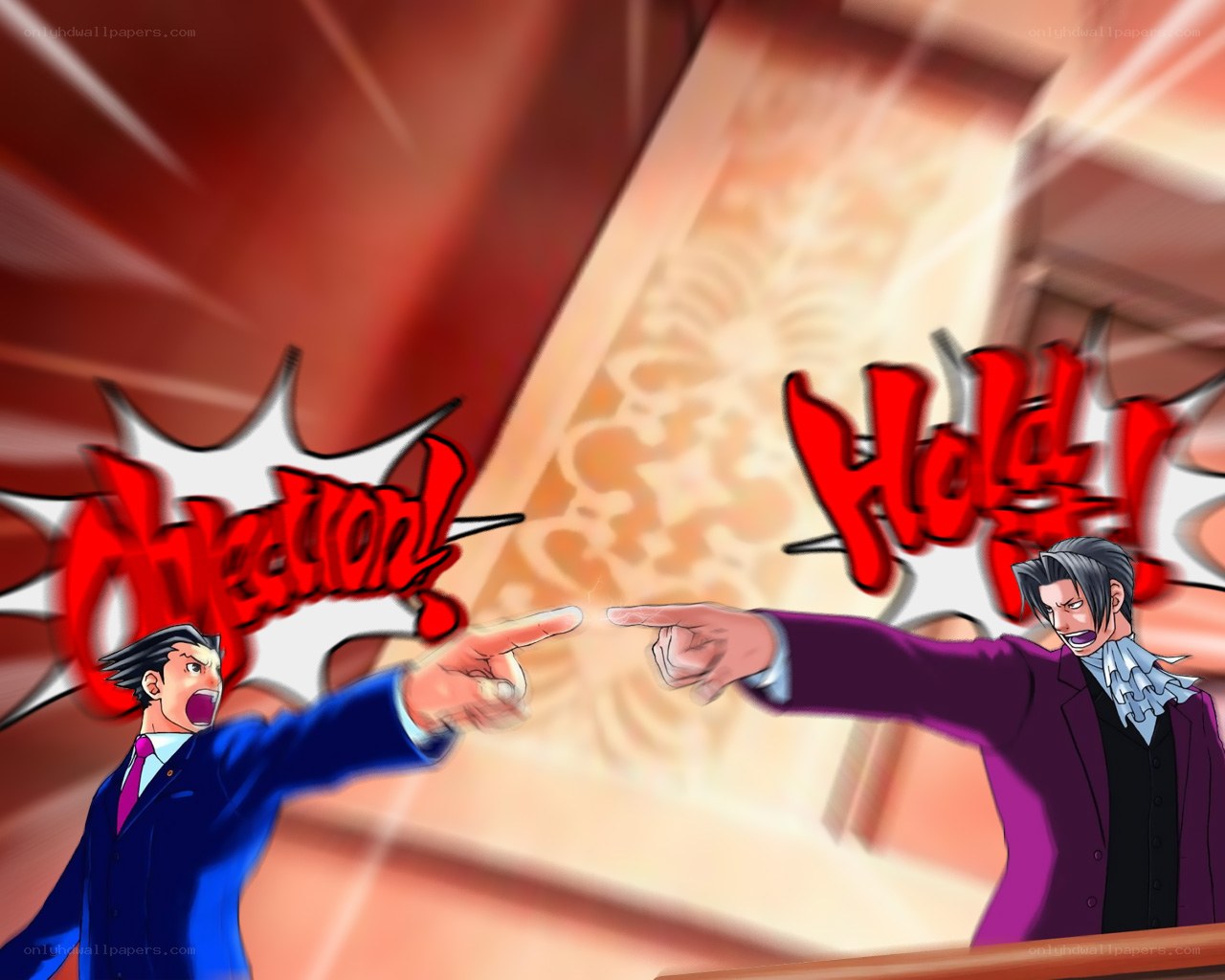 courtroom confrontation