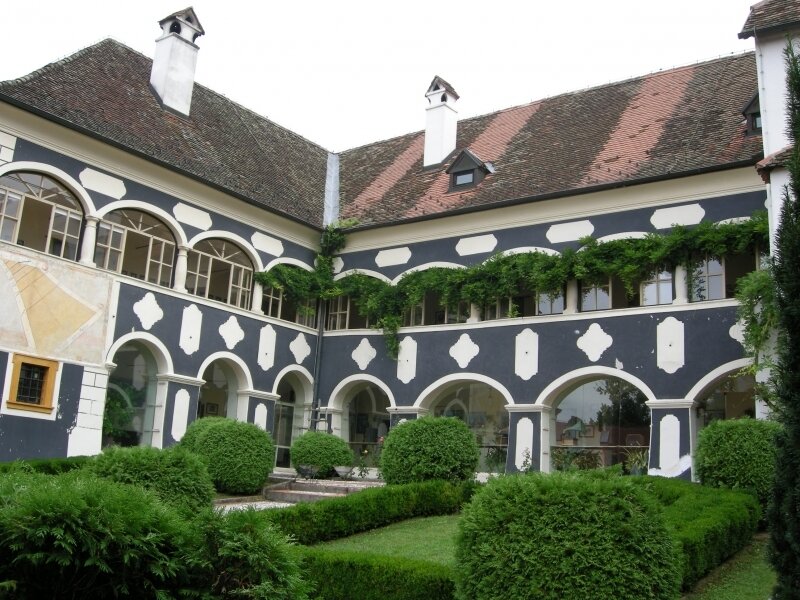 Courtyard of a Building