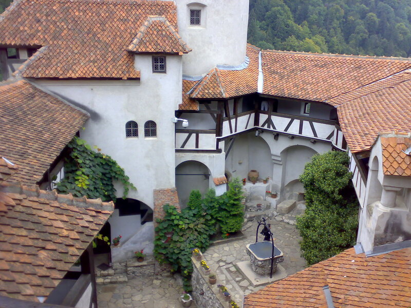 Courtyard of a Castle