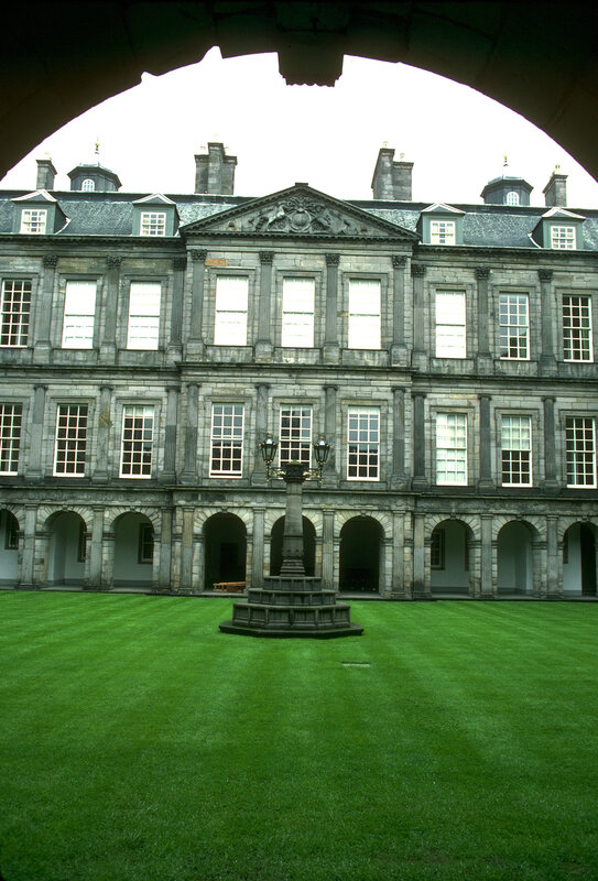courtyard of a historic building