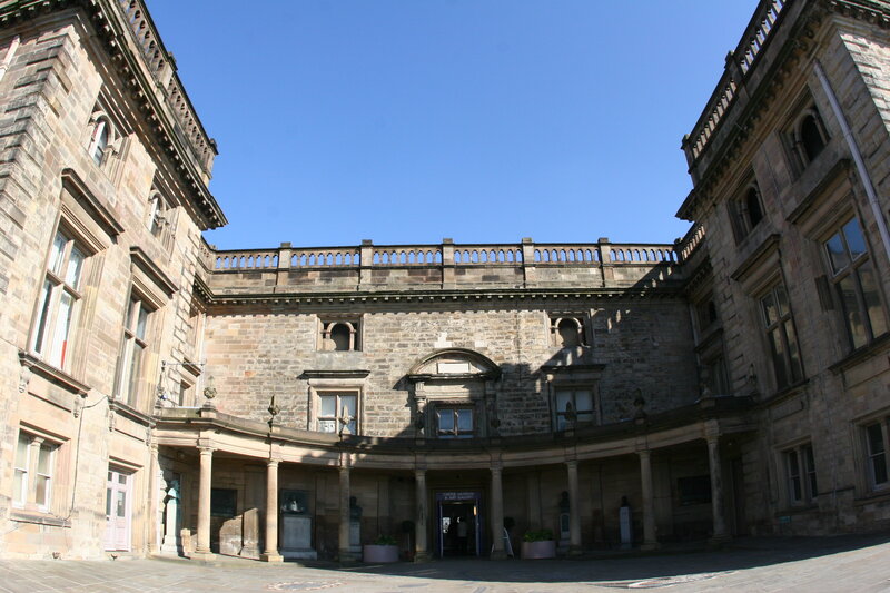 Courtyard of a historic building