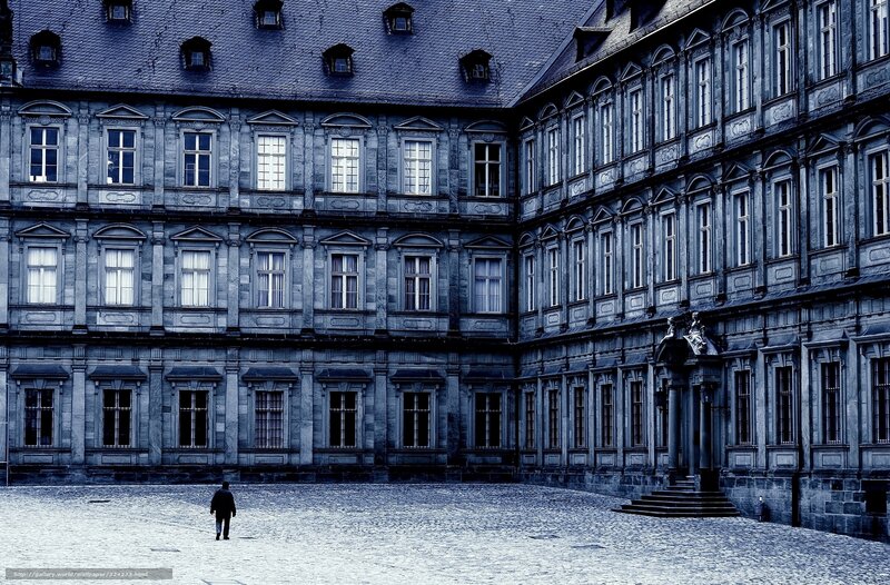 Courtyard of a historic building