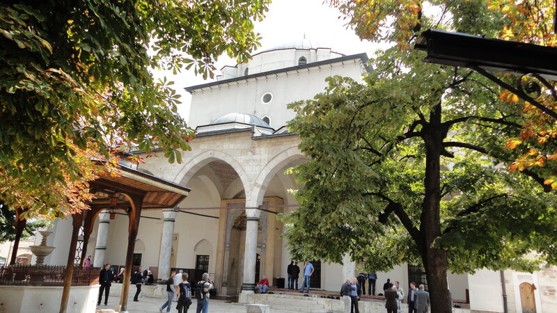 Courtyard of a historic mosque