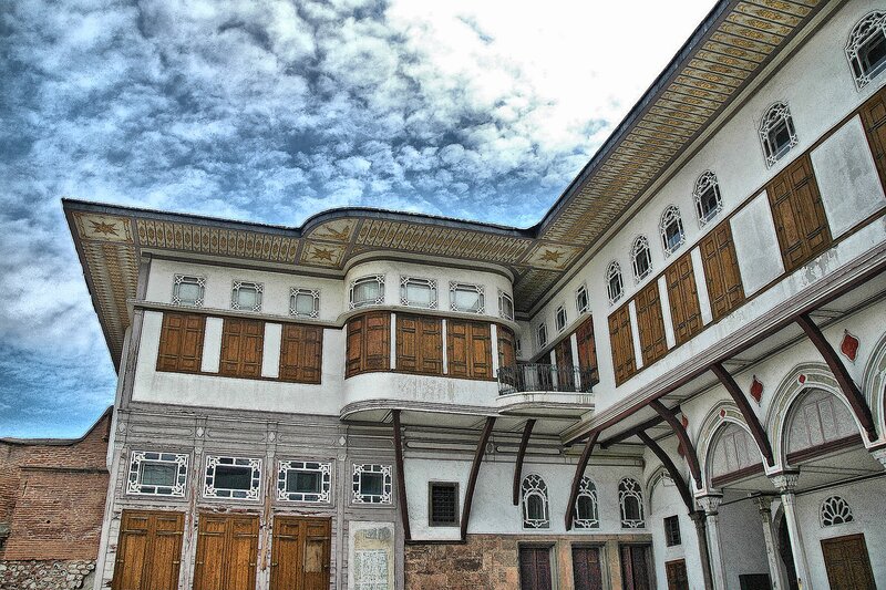 Courtyard of Historic Building