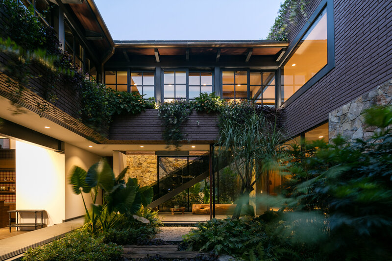 Courtyard with Greenery