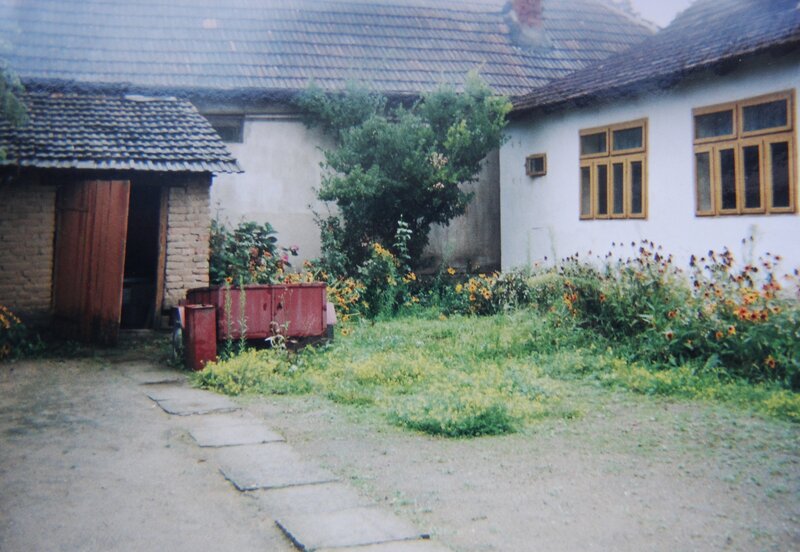 Courtyard with House