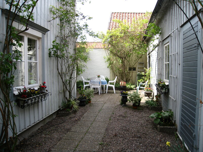 Courtyard with Patio Furniture