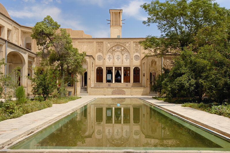 Courtyard with Pool and Building