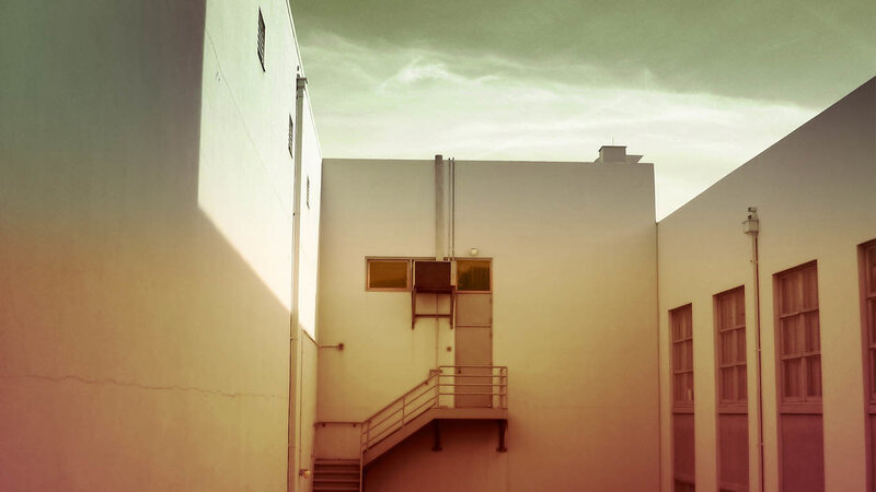 Courtyard with Staircase