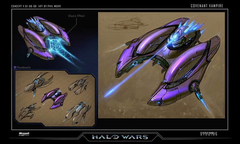 Covenant Vampire concept art