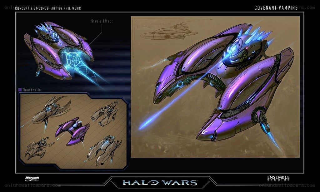 Covenant Vampire concept art