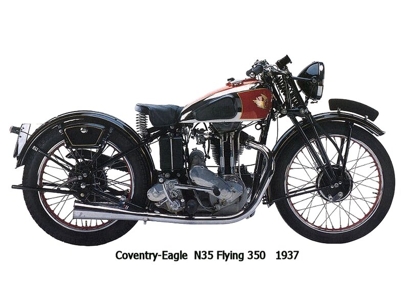 Coventry-Eagle N35 Motorcycle