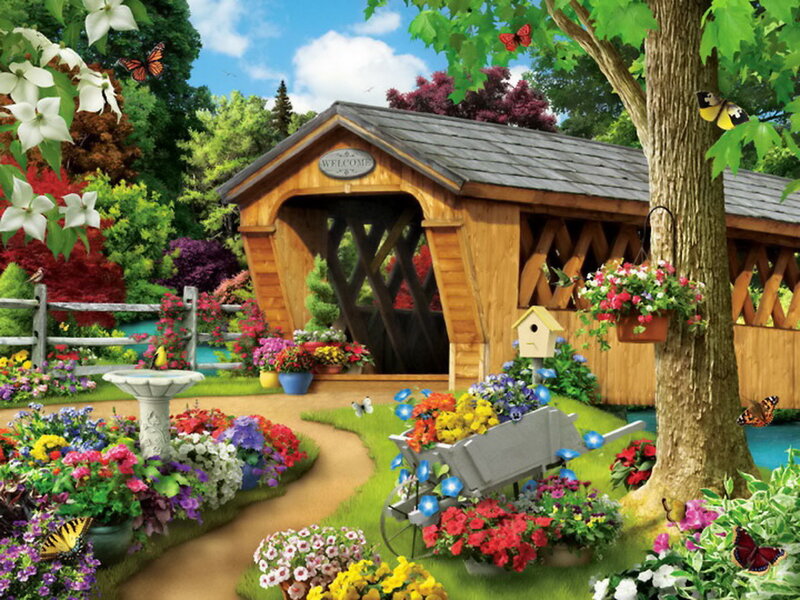 Covered Bridge Garden