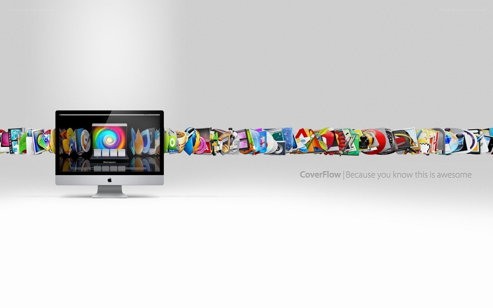 CoverFlow on iMac