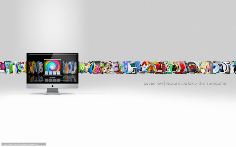 CoverFlow on iMac