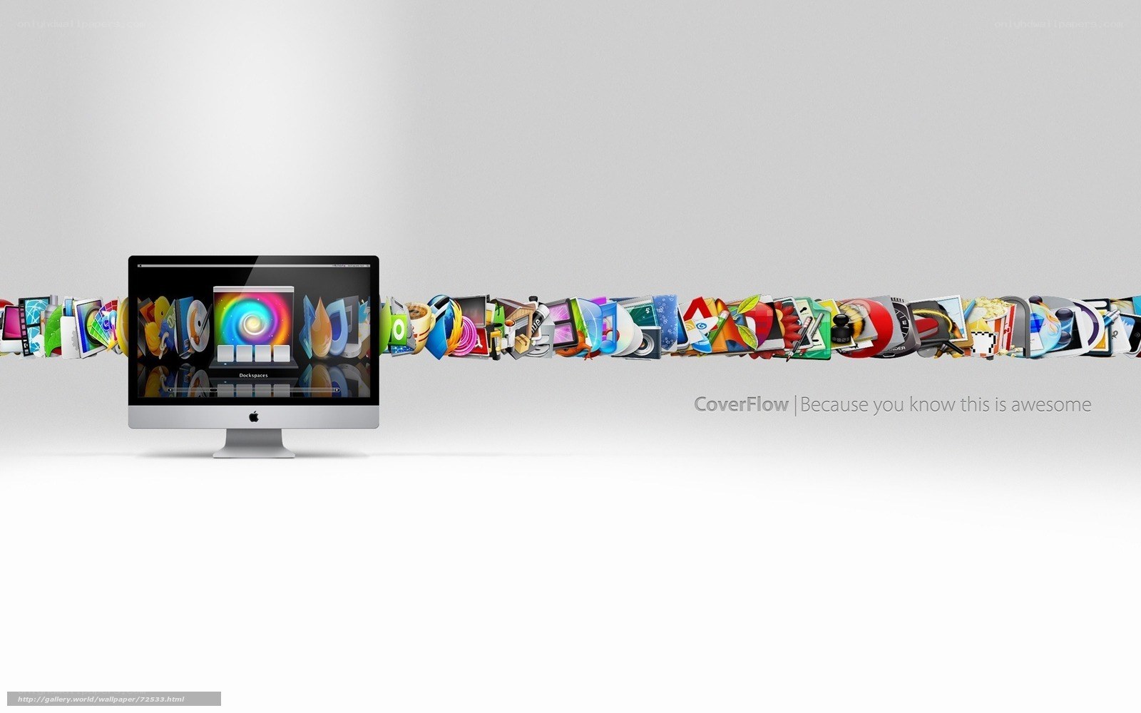 CoverFlow on iMac