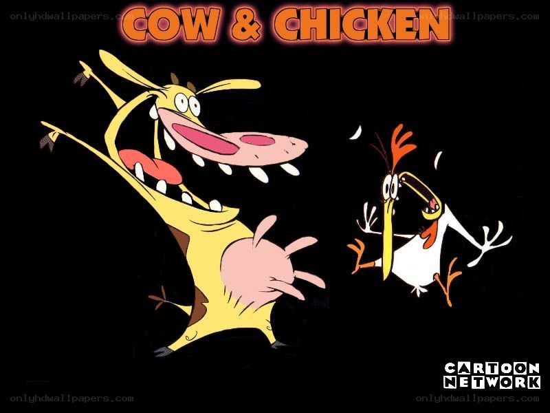 Cow and Chicken cartoon