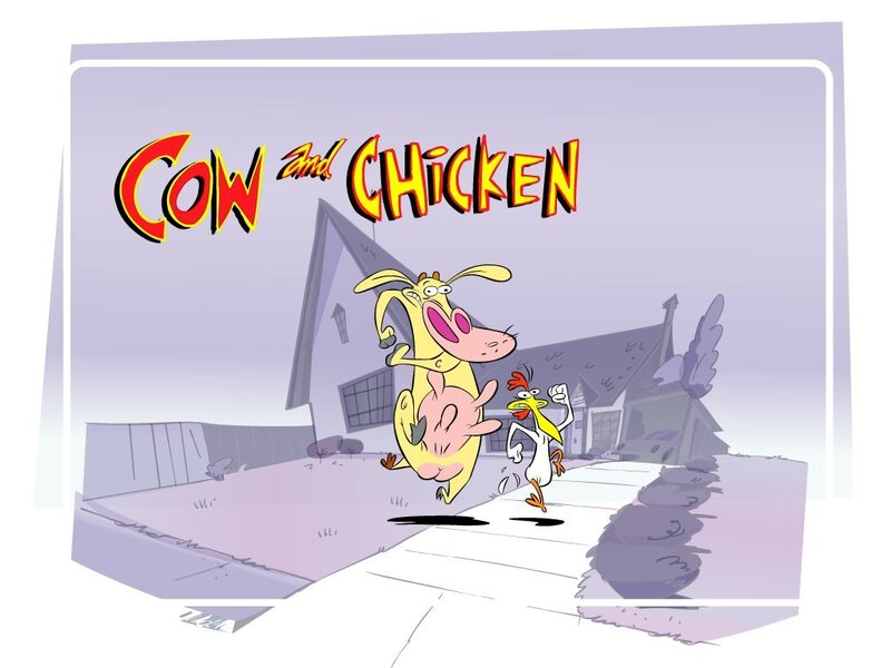 Cow and Chicken Running