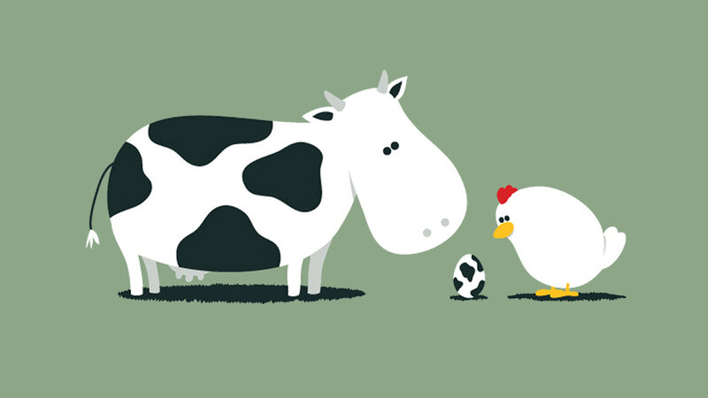 Cow and Chicken