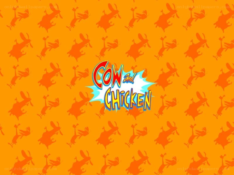 Cow and Chicken title card