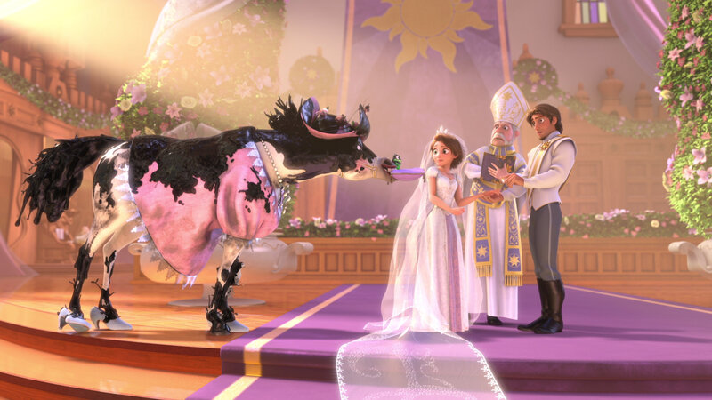 Cow in Wedding Dress