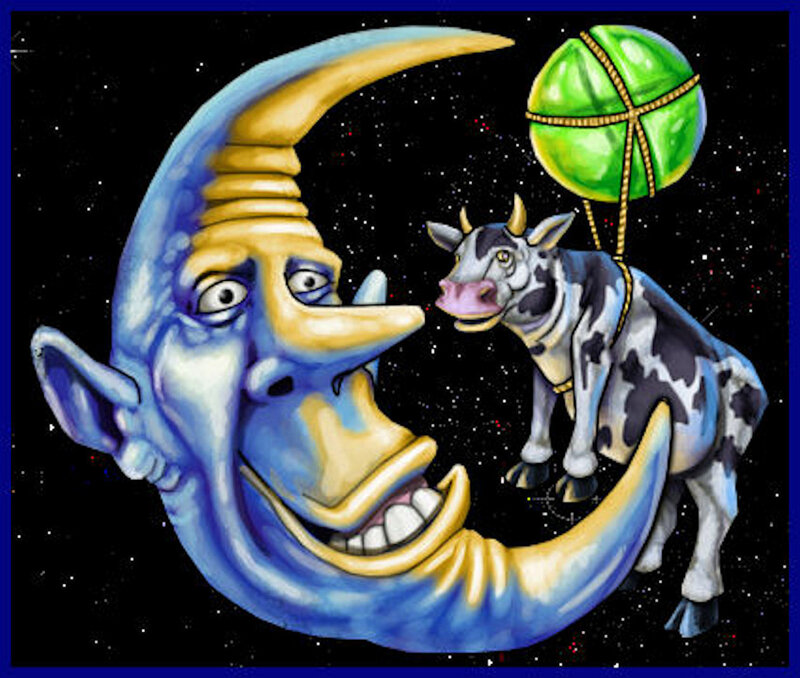Cow Jumping over Moon