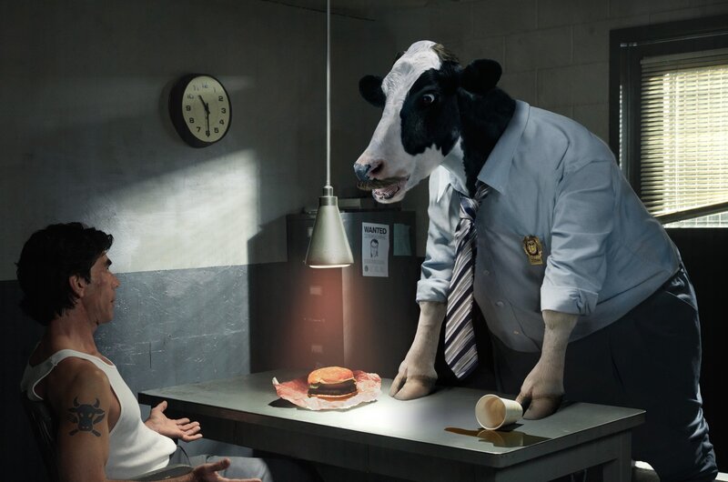 Cow Police Officer