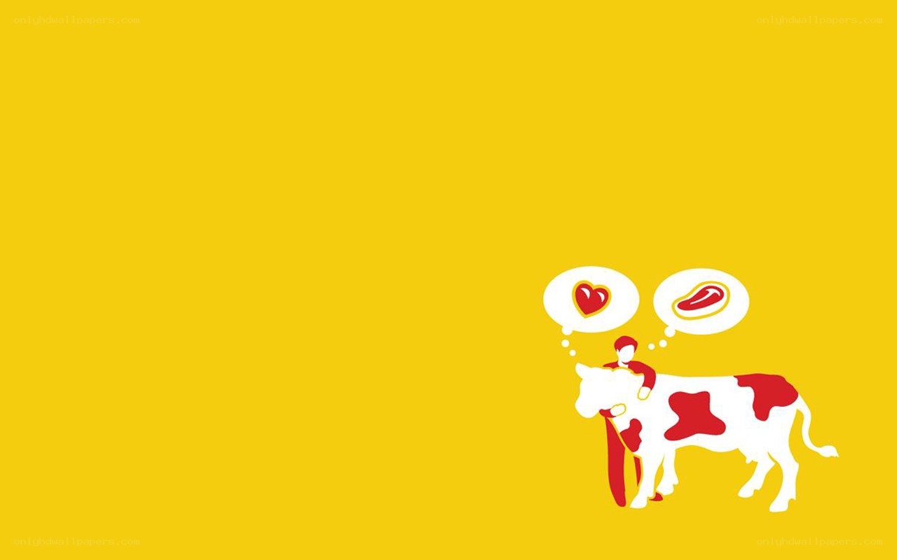 cow with thought bubbles