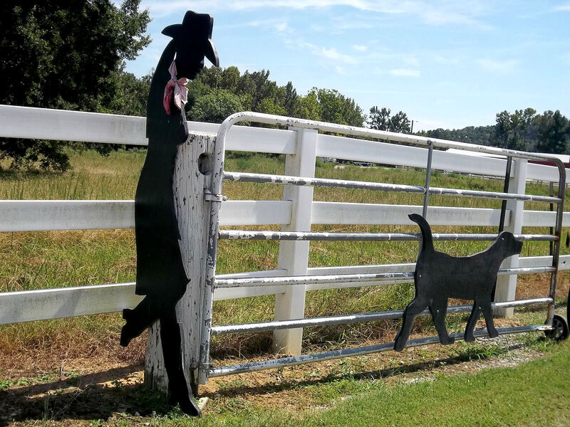 Cowboy and Dog Cutouts