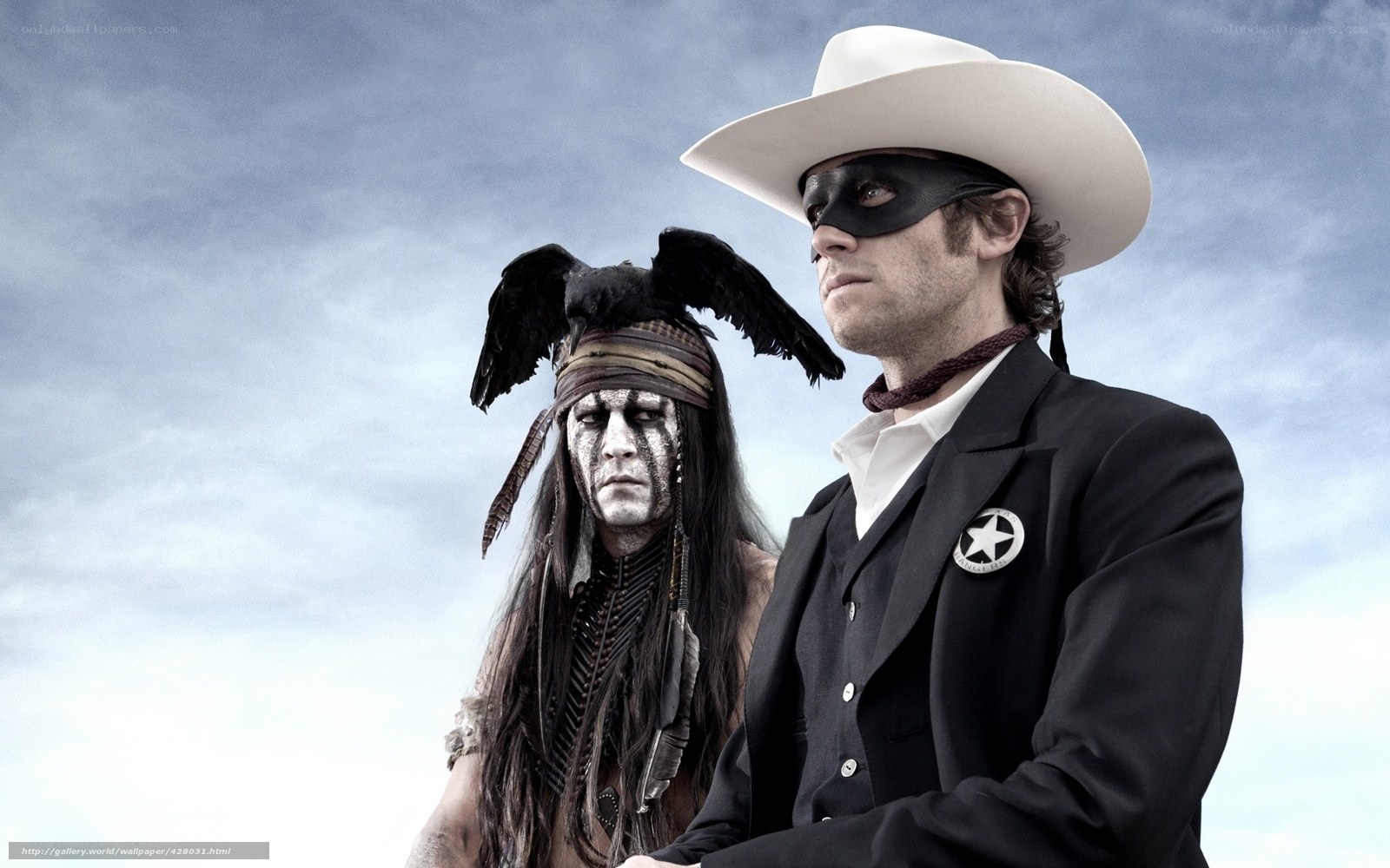 cowboy and native american warrior