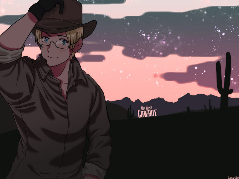 cowboy anime character