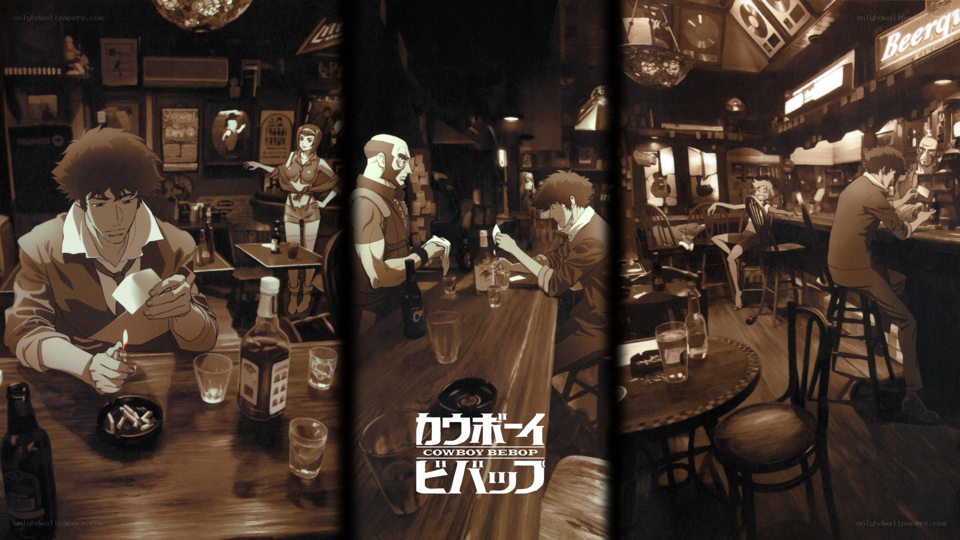 Cowboy Bebop bar scenes