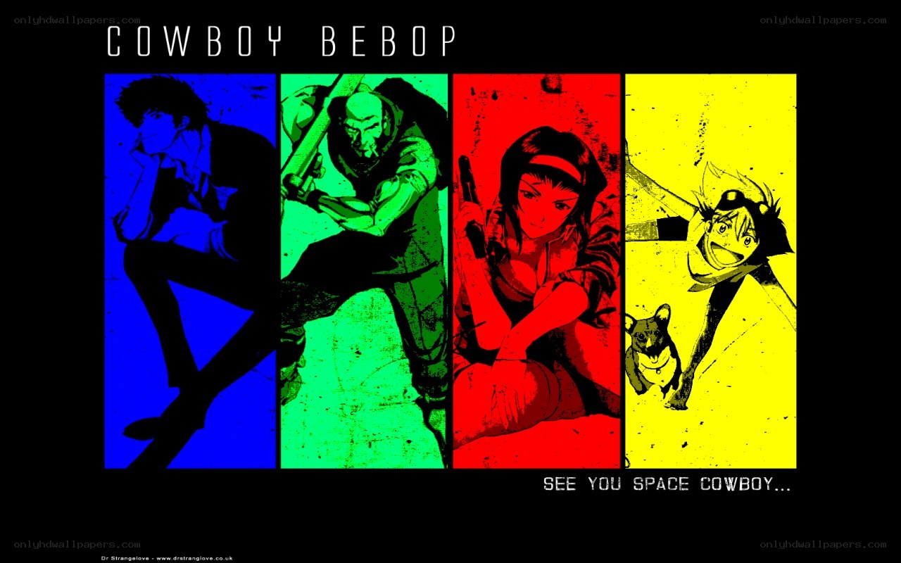 Cowboy Bebop character art