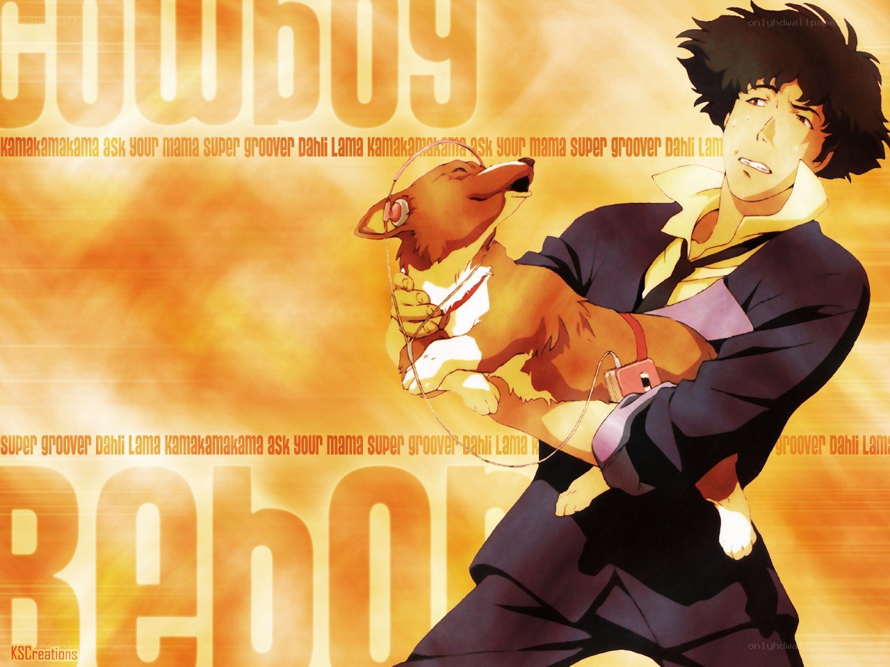 Cowboy Bebop character art