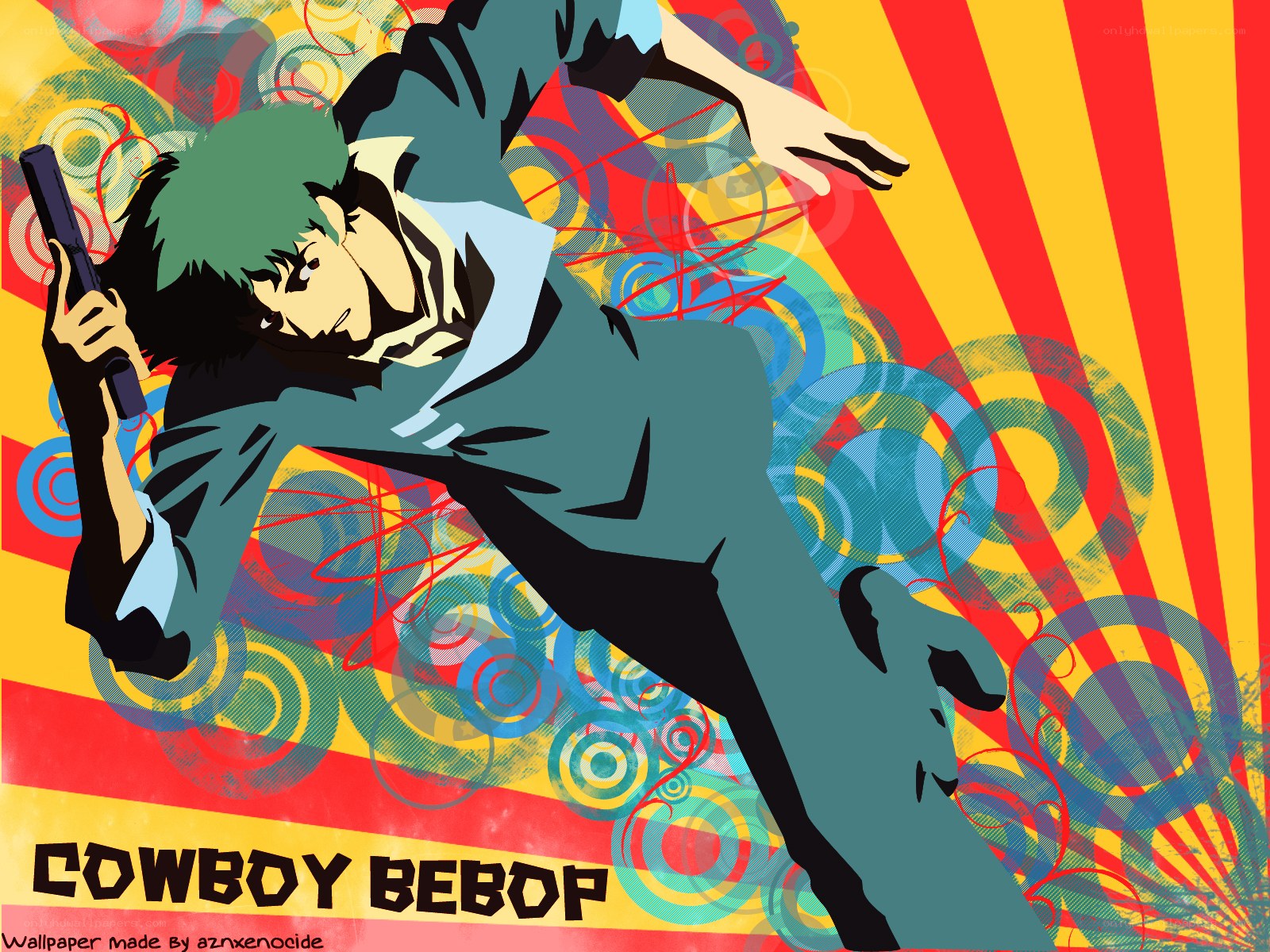 Cowboy Bebop character art
