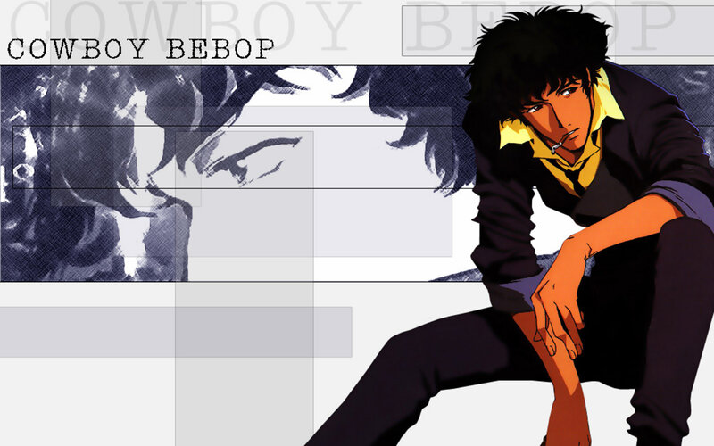 Cowboy Bebop Character — Black, Dramatic, Anime
