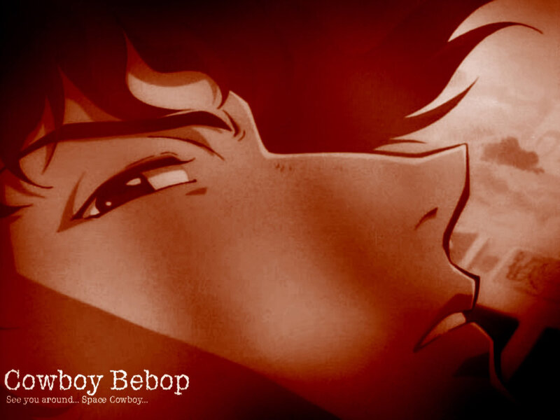 Cowboy Bebop character close-up