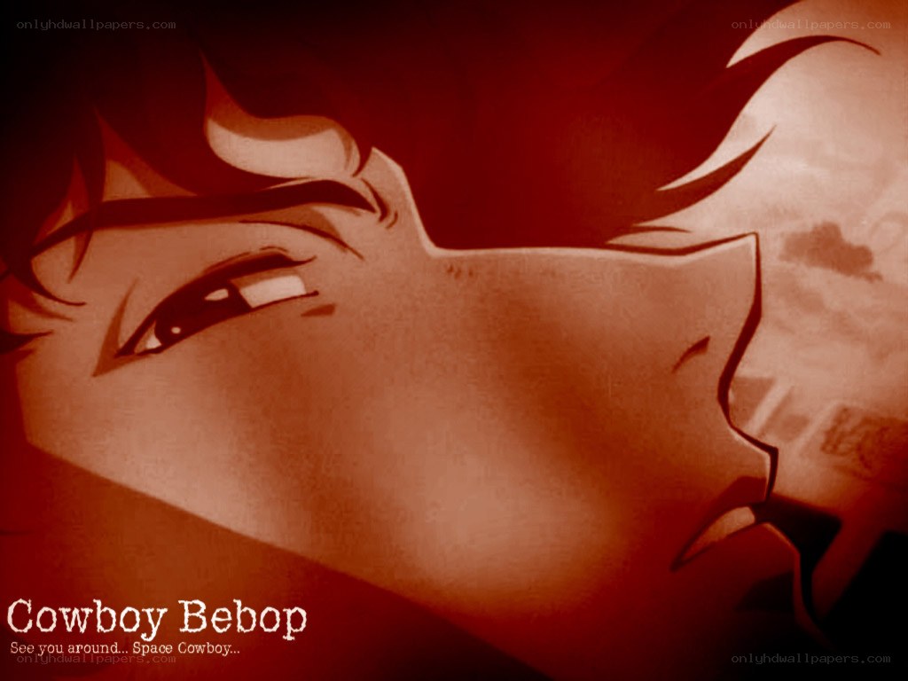 Cowboy Bebop character close-up