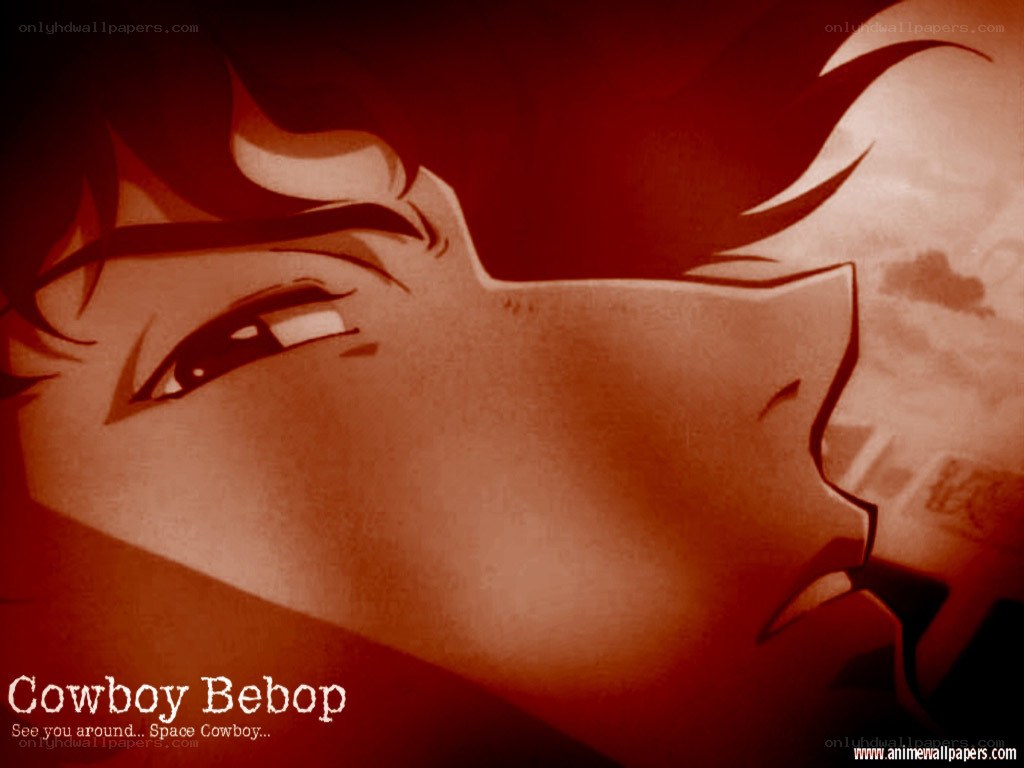 Cowboy Bebop character close-up