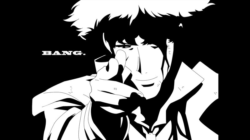 Cowboy Bebop character illustration