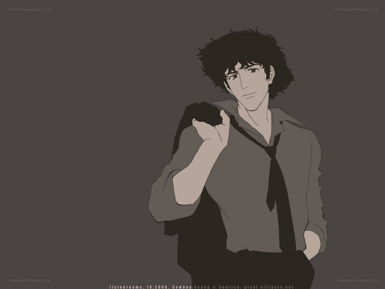 Cowboy Bebop character illustration