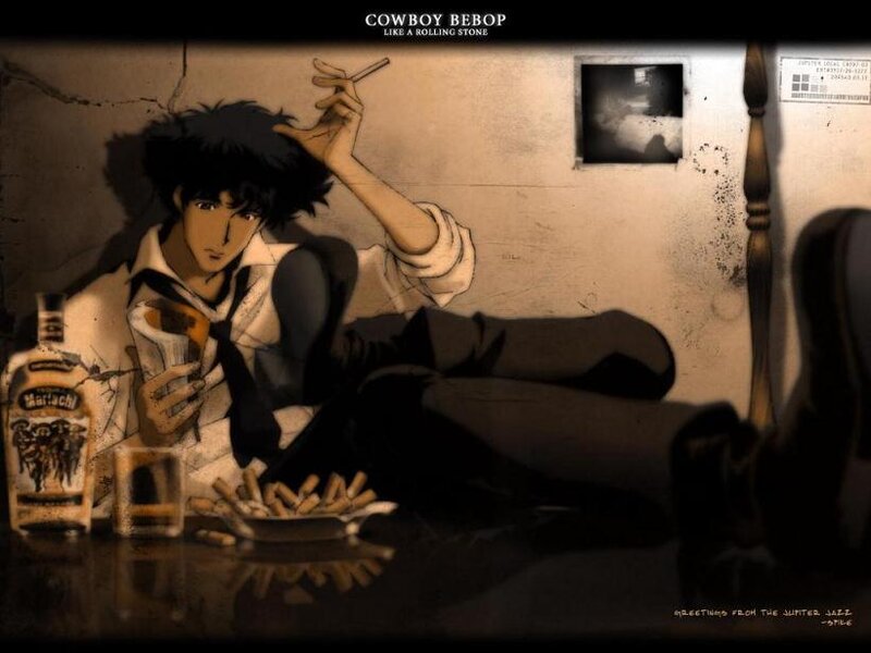 Cowboy Bebop character scene